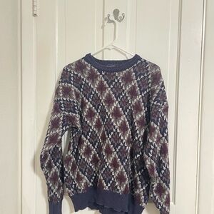 Vintage Patterned Sweater